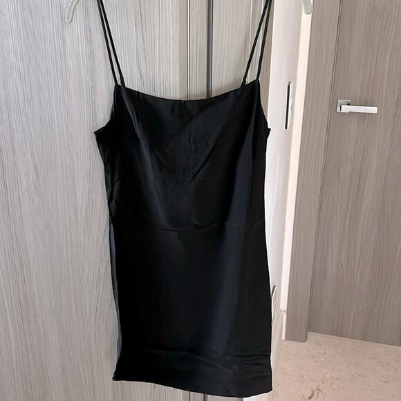 NWT $118 REVOLVE RUMORED slip dress posh mini black 2 - Picture 2 of 10